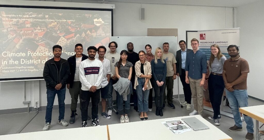 Gastvorlesung im Fach „Principles of Sustainable Development“
